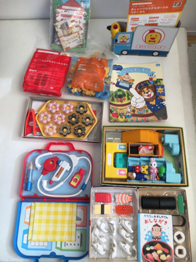 こどもちゃれんじほっぷ付録9点セット あみこん 新所沢のおもちゃ 知育玩具 の中古あげます 譲ります ジモティーで不用品の処分