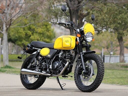 イギリスの名門！ＡＪＳテンペスト125　スクランブラー