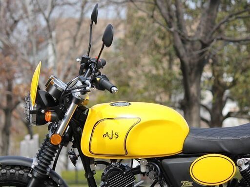 イギリスの名門！AJSテンペスト125 スクランブラー