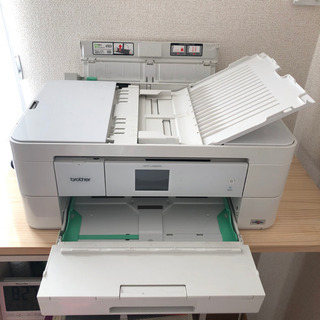 生活家電 【成約済み】インク23個付き！！brother DCP-J4220N-W（中古）