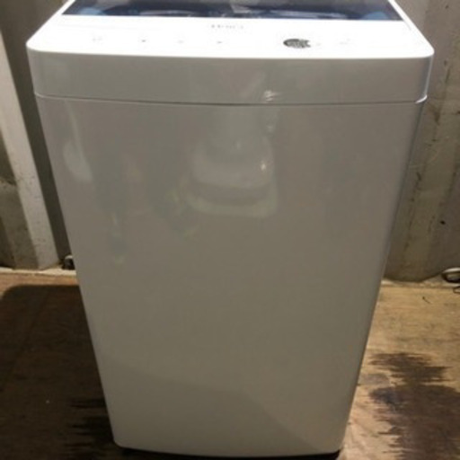 [2人]1021-104 美品！ハイアール洗濯機　JW-C55D 2019年製 5.5kg②