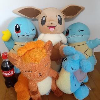 【新品】ポケモンのぬいぐるみ6点セット