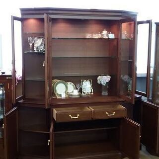 【店舗同時販売中】　ｍａｒｕｎｉ　マルニ木工　地中海ロイヤル　　大型リビングボード　約幅１８００ｍｍ　　【店頭ご来店購入限定】