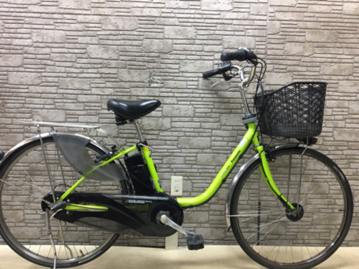 東京23区配達無料　新基準 Panasonic パナソニック ビビDX 8.9Ah リチウム 電動自転車☆中古☆パナ☆26インチ