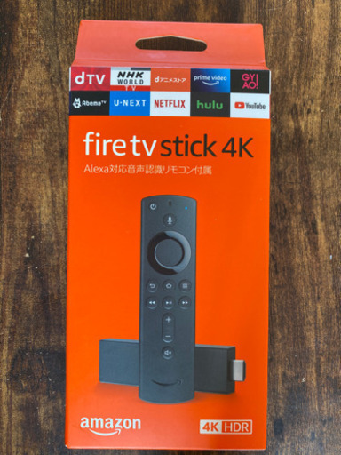 【新品・未使用】 ブランド: Amazon Fire TV Stick 4K - Alexa対応音声認識リモコン付属 | ストリーミングメディアプレーヤー