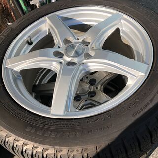 アルミ付き　ミシュランスタッドレスタイヤ 205/55 R16 4本セット