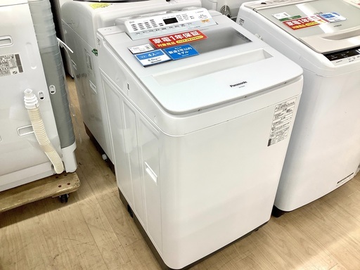 安心の1年保証付！2019年製 9.0kg Panasonic(パナソニック)「NA-F9AE6」全自動洗濯機です