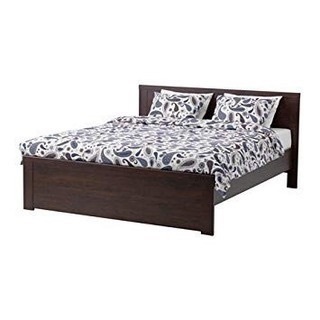 【ネット決済】IKEA ベッド　ブルサリ　ダブルベッド