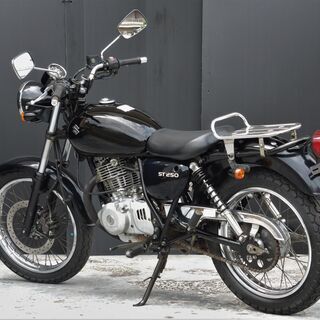愛媛発★ スズキ ST250E NJ4AA =始動動画有= 黒マットブラック エンジン＆外装良好♪ クラシック カフェレーサー お探しの方に♪ 愛媛発☆ スズキ ST250E NJ4AA =始動動画有= 黒マットブラック