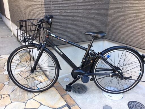 内装8段！8AhPanasonic／パナソニック　モビ8　黒　電動自転車　電動アシスト自転車　1204⑦