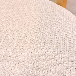 (Y)札幌発!! モデルハウス使用 Conde House/カンディハウス tosai LUX リビング イージーチェア ナラ ホワイト イス/椅子
