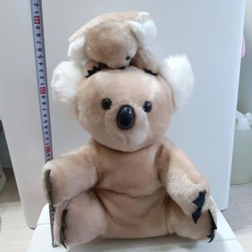 希少 昭和レトロ コアラの親子 ぬいぐるみ 大きめサイズ アンティーク Nureko 新琴似の生活雑貨の中古あげます 譲ります ジモティーで不用品の処分