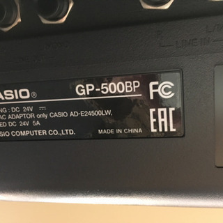 i146 CASIO GP-500BP 2015年製　カシオ　電子ピアノ