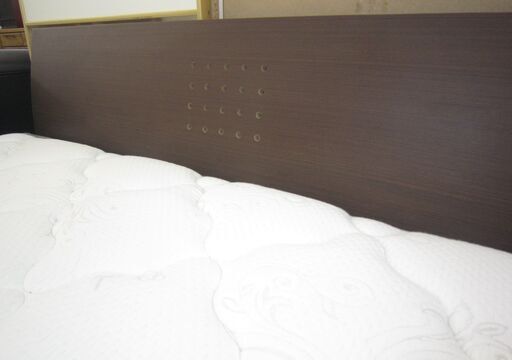 R206 国産高級 FranceBed ダブルサイズ、27cmマットレスセット Used