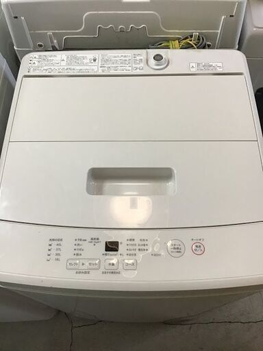 【送料無料・設置無料サービス有り】洗濯機 2019年製 無印良品 MJ-W50A 中古