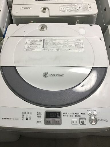 【送料無料・設置無料サービス有り】洗濯機 SHARP ES-GE55N-S 中古