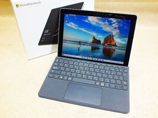 【苫小牧バナナ】Microsoft/マイクロソフト Surface Go MCZ-00014 メモリ8GB SSD128GB Pentium Gold 4415Y 1.6GHz 10インチ キーボード付き♪