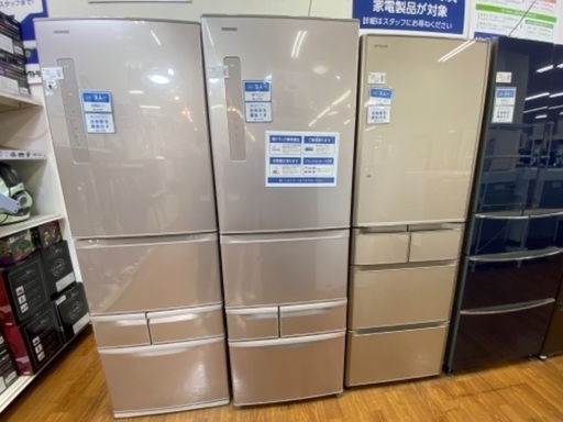 【トレファク南浦和】TOSHIBA 5ドア冷蔵庫　2017年製