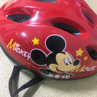 ミッキー幼児用　ヘルメット　2〜4歳