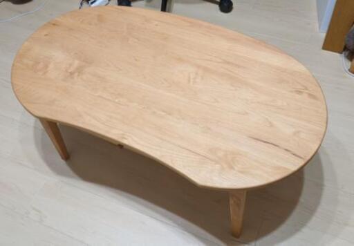 木製　ローテーブル