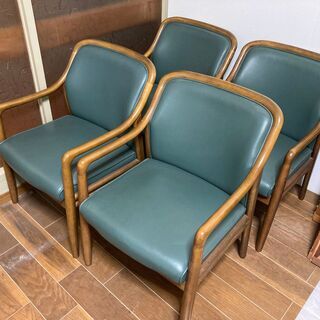 福岡発 カリモク WD2100GP 4脚セット 最高級