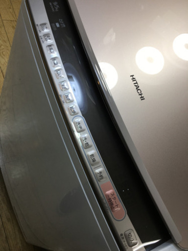 極美品 2019年製 HITACHI BEAT WASH 9.0kg/5.0kg洗濯乾燥機 BW-DV90C ECO 日立 ビートウォッシュ エコ日本製