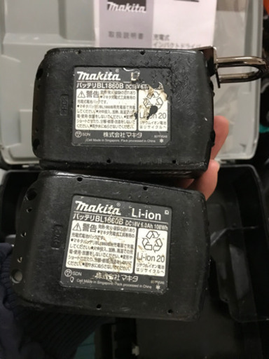 売れました。マキタ インパクトドライバー TD171D メンテナンス済み