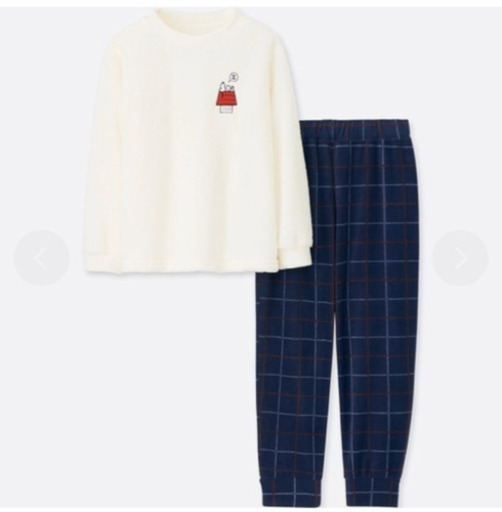 ユニクロ スヌーピーフリースセット 150 ゆみ 大津の服 ファッションの中古 古着あげます 譲ります ジモティーで不用品の処分
