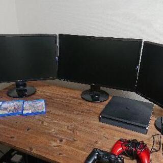 ゲーミングデスク ゲーミングチェア Ps4 液晶など色々セット Tetsuya 清水五条の家具の中古あげます 譲ります ジモティーで不用品の処分