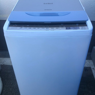 【ネット決済】洗濯機 2017年製 HITACHI ７㎏ BW-...