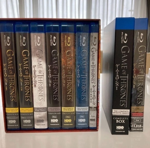 ゲーム・オブ・スローンズ 第一章〜最終章 ブルーレイセット