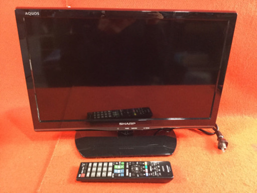 SHARP 19型　液晶テレビ　LC-19K20 2015年