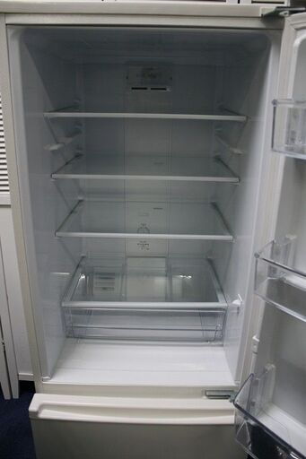 R2382) AQUA 中古 アクア 2ドア冷凍冷蔵庫 201L AQR-20J（W）ミルク