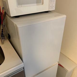 冷蔵庫・洗濯機・電子レンジ】無印良品 家電3点セット 2019年製