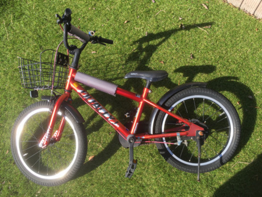 子供用自転車あさひデューリーF 18インチ補助輪も可 (あっち) 唐崎の 