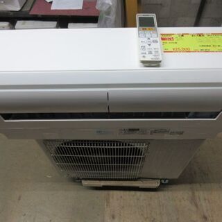 K02034　三菱　中古エアコン　主に6畳用　冷2.2kw／暖2...