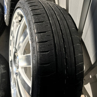 車のパーツ 希少‼️軽用18インチタイヤ、ホイール‼️