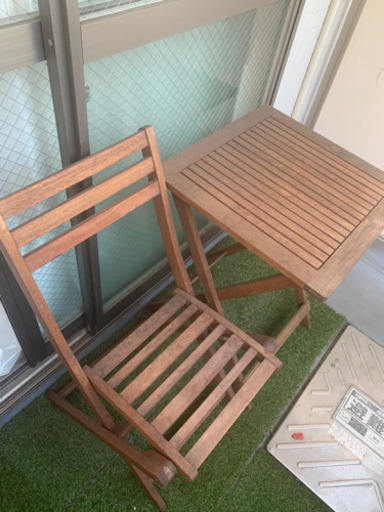 ニトリ ベランダテーブルセット Maaaa 松屋町のダイニングセットの中古あげます 譲ります ジモティーで不用品の処分 ニトリ ベランダテーブルセット Maaaa 松屋町のダイニングセットの中古あげます 譲ります ジモティーで不用品の処分