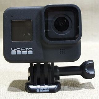 【苫小牧バナナ】美品 GoPro/ゴープロ HERO 8 ブラック CHDHX-801-FW アクションカメラ 付属有り 状態良好♪