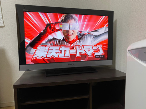 【SONY BRAVIA 32V液晶テレビ】テレビ台付