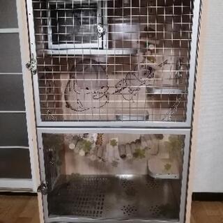 小動物用木製ケージ