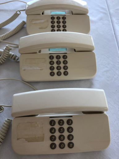 内線電話機3台 沖縄 石垣の電話 ｆａｘ その他 の中古あげます 譲ります ジモティーで不用品の処分