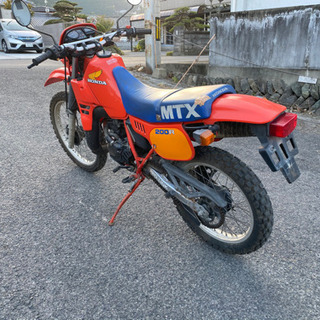 ホンダ　MTX200R 書付　実動　MD07