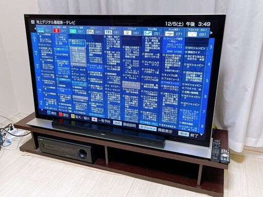 SONY BRAVIA 55型テレビ ホームシアタースピーカー・テレビ台セット