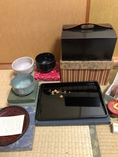 お値下げ】茶道セット 中古