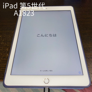 【ネット決済・配送可】【ネット決済】iPad A1823 第5世...