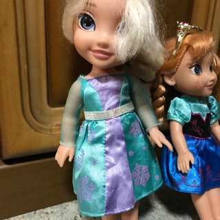 アナ&エルサの人形