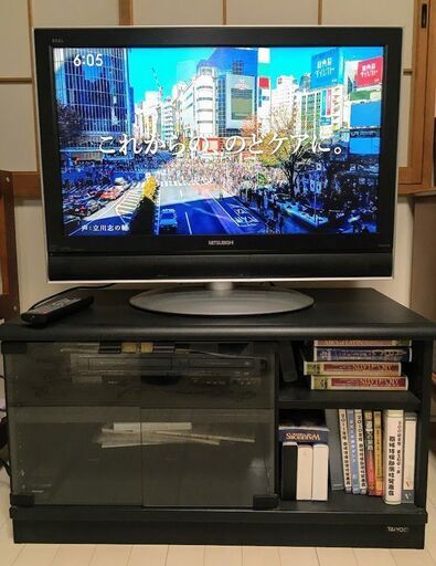 三菱地上・BS・110度CSデジタルハイビジョン液晶テレビLCD-H32MIX600 テレビ台セット