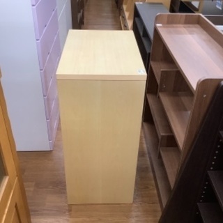 トレファク南浦和】チェスト 4段 ナチュラル - タンス、衣類収納 