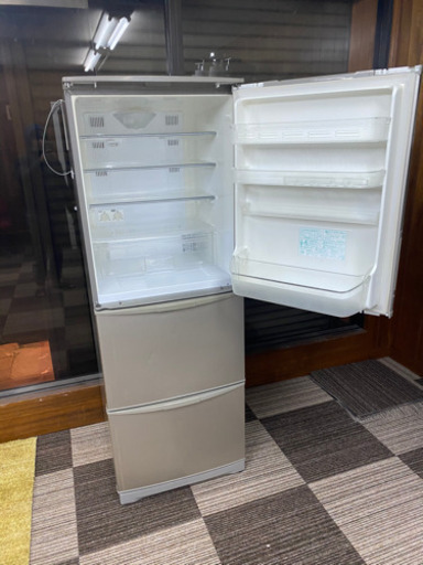 ✅Sharp 冷蔵庫　345L ♻️2010年式保証あり大阪市配達無料